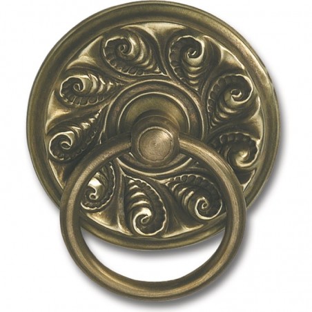Viseća stilska-rustikalna garnitura ručkica ø 42 mm, ruč.ø 35 mm,mesing patin.