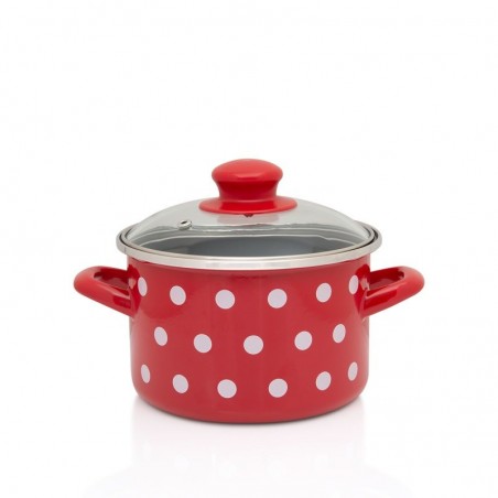 METALAC duboka posuda RED DOTS 14cm/1,5lit
