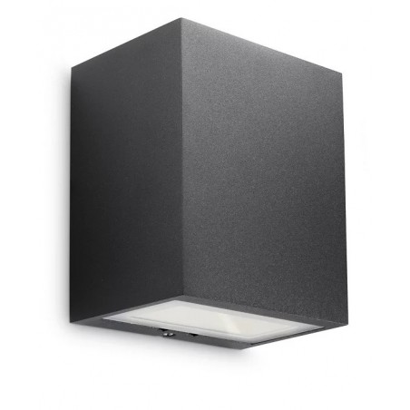 Philips Flagstone zidna svjetiljka, crna 3x1W SELV 172093016