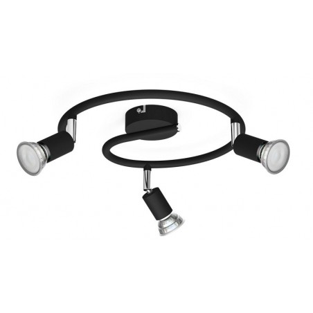 Philips Limbali spiralni reflektor crni 871951446525100