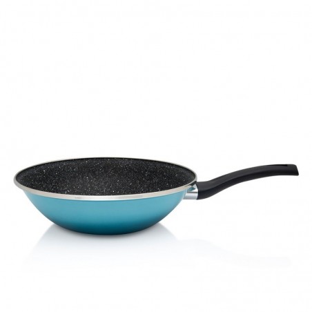 Metalac TAVA WOK GRANIT INDUCTION 28cm PLAVA