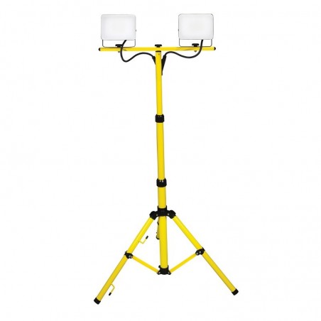 COMMEL LED reflektor na stativu 2 x 50 W, 2 x 5400 lm 308-553