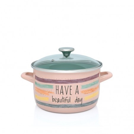 Metalac duboka posuda HAVE A BEAUTIFUL DAY 16cm/2lit