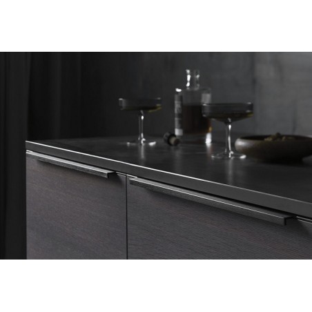 Profilna ručkica Trim, duljina 695 mm, aluminij crni mat