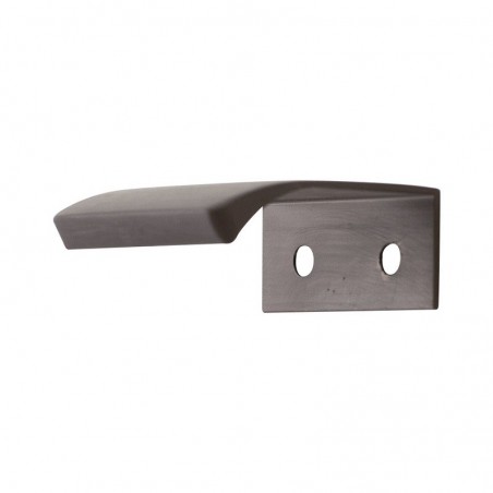 Prof. ručka Edge Straight razm. rupa 20 mm, dulj. 40 mm, alum., crna mat
