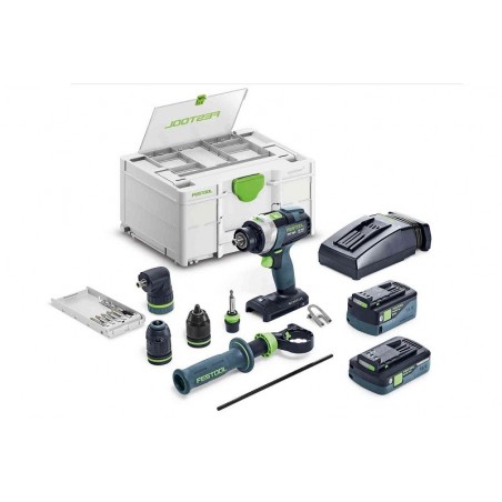 Festool TPC 18/4 5,0/4,0I-Set/XL Baterijska bušilica/zavijač