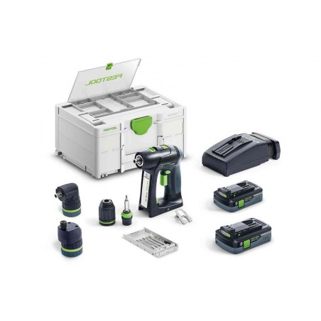 Festool C 18 HPC4,0 I-Set Baterijska bušilica/zavijač
