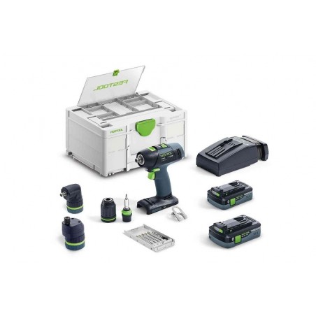 Festool T18+3 HPC4,0 I-Set Baterijska bušilica/zavijač