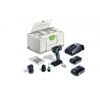 Festool TXS 18 C3,0-Set Baterijska bušilica/zavijač