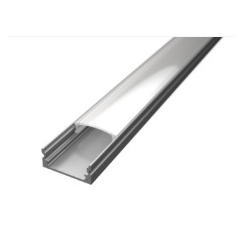 Led Profiles ALUMINIJSKI PROFIL NADGRADNI 1 BIJELI + prozirni...