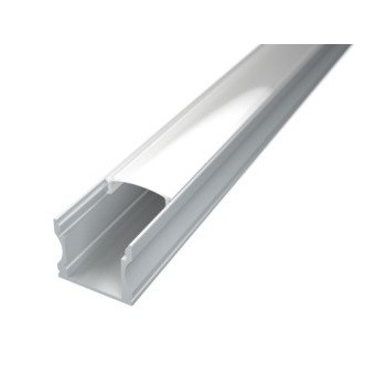 Led Profiles ALUMINIJSKI PROFIL NADGRADNI 2 + mliječni pokrov +...