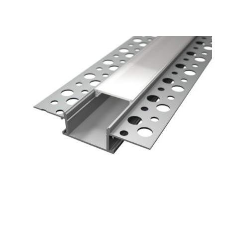 Led Profiles ALUMINIJSKI PROFIL UGRADBENI 5 + mliječni pokrov + završetak 2x LP305-MLK