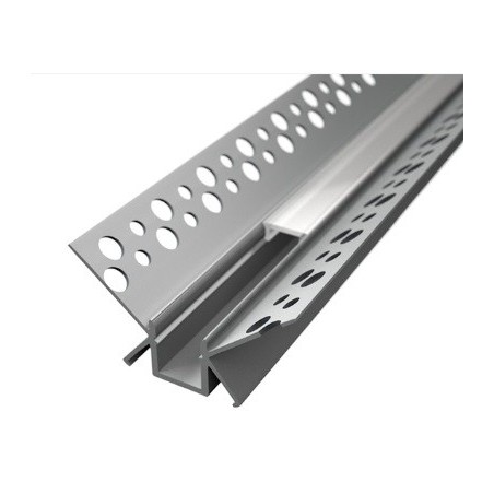 Led Profiles ALUMINIJSKI PROFIL UGRADBENI 10 + mliječni pokrov + završetak 2x  LP310-MLK