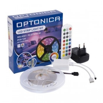 OPTONICA LED RGB SET 12V 5050 30 SMD/m IP20 ST4321