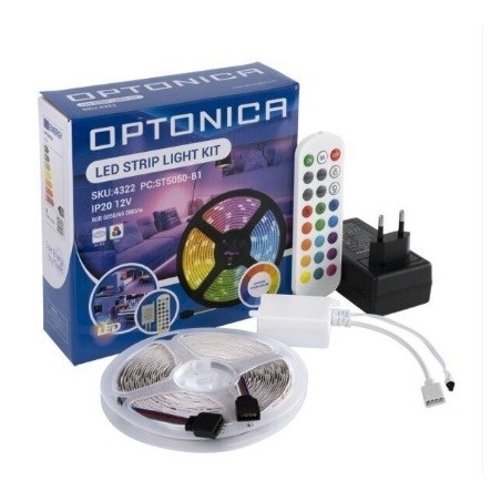 OPTONICA LED RGB SET 12V 5050 60 SMD/m IP20 ST4322