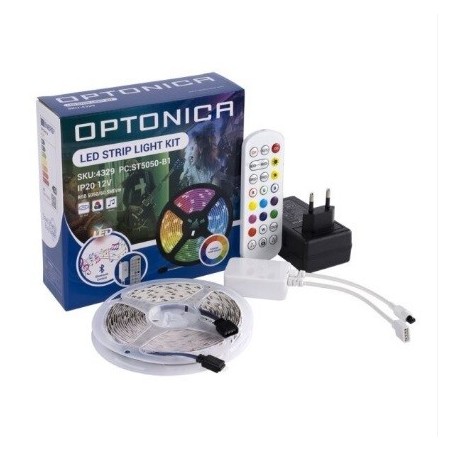 OPTONICA LED RGB SET BLUETOOTH 12V 5050 60 SMD/m IP20  ST4329