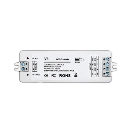 OPTONICA LED zonski kontroler V3 12A. 12-24V AC6353