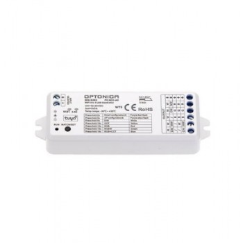 OPTONICA Tuya Smart WiFi & RF 5 u 1 kontroler 12-24V  AC6383