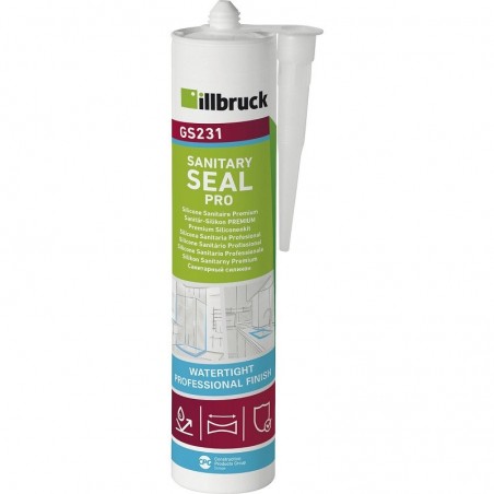 illbruck GS231 sanitarni i silikon za staklo 310ml sivi