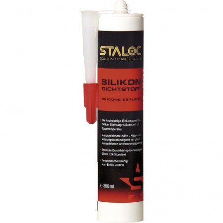 STALOC silikon otporan na visoke temperature 300 ml, crveni
