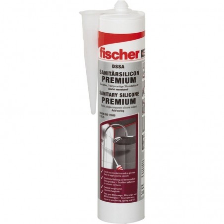 FISCHER silikon za sanitarije DSS W