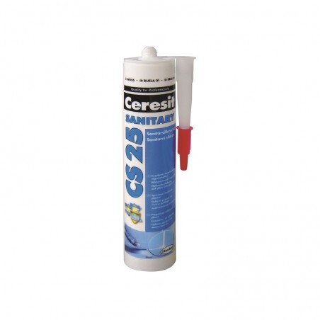 MAKROSIL sanitarni silikon CS 25, 300 ml, bijeli