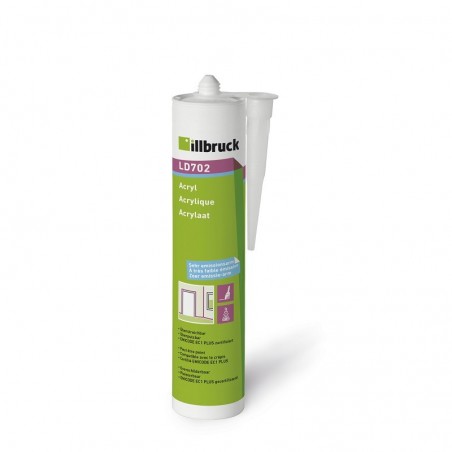 Illbruck akril za priključne fuge LD702 10% 310ml, bijeli