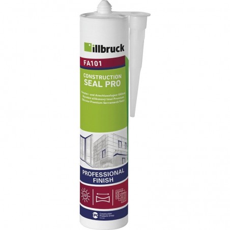 illbruck FA101 silikon za prozorske i priključne fuge 310ml bijela