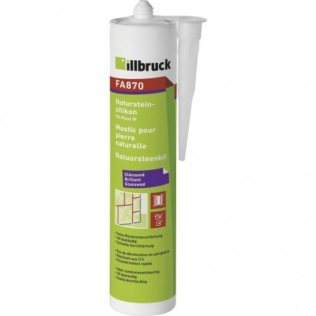 ILLBRUCK silikon za prirodni kamen FA870 310 ml proziran
