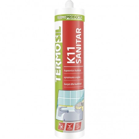 TERMO sanitarni silikon Termosil K11 280 ml prozirni