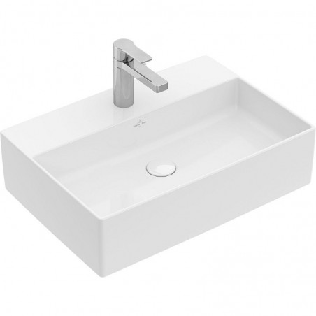 VILLEROY & BOCH nasadni umivaonik Memento 2.0 glazirana straž. strana 500 mm