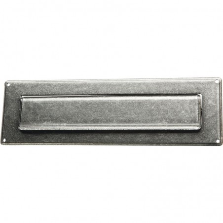 HALCÖ otvor za pisma 285 x 85 mm, željezo pocinčano crno pasivirano
