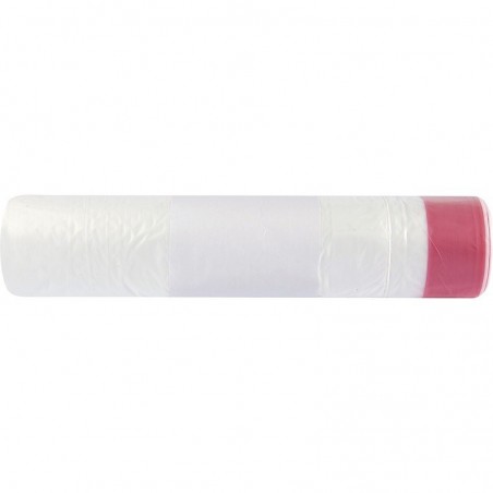 Vreće za smeće sa vezicom 60 litara 16 my 640 x 710 mm mm, prozirne