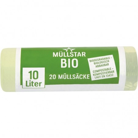 Bio vreće za smeće bez ručke 10 litara 14 390 x 440 mm