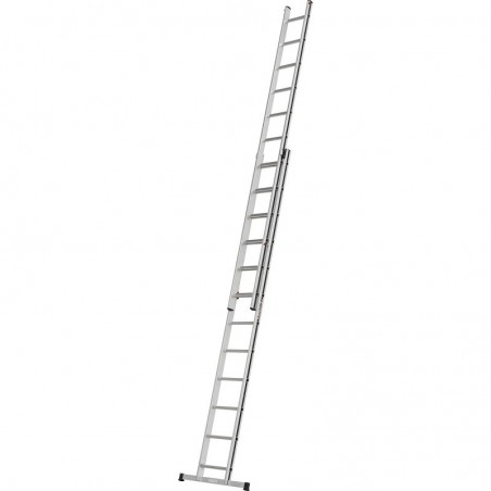ALU-PRO produžne ljestve tip 2 x 12 gazišta duljina - 3,43/5,95 m