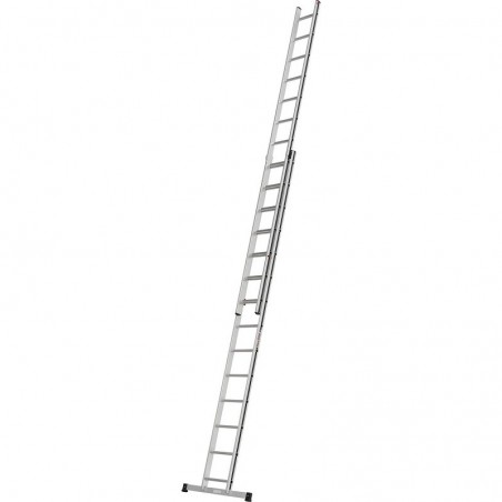 ALU-PRO produžne ljestve 2 x 14 gazišta duljina - 3,99/7,07 m