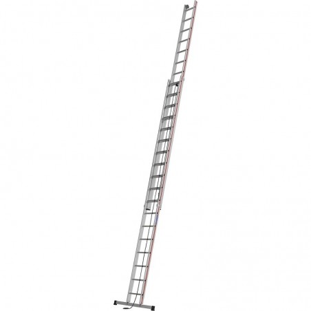HYMER aluminijske izvlačne ljestve 2 x 18 gazišta Tip 4051 duljina 5,23/9,14 m
