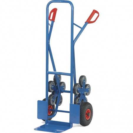 Kolica za stepenice TK s 2 5-krake zvijezde kotača nos. 200kg lopata 320x250mm