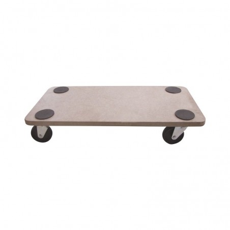 DÖRNER + HELMER transporter za namj Economy 590 x 290 mm, plast. kotači 200 kg