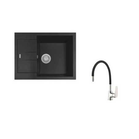 PLADOS Sudoper Elegance AM 6510 ARIAPURA + slavina savitljiva