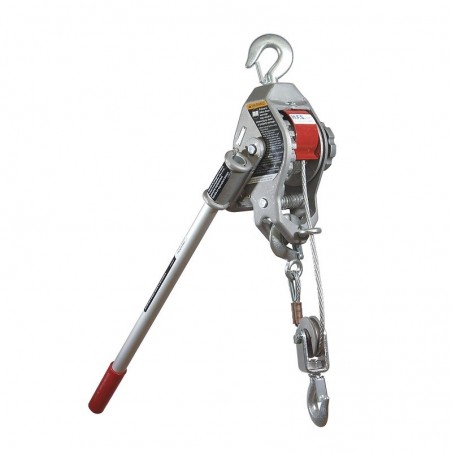 Aluminijska potezna dizalica C 400 H broj kuka 3 snaga podizanja 773 kg