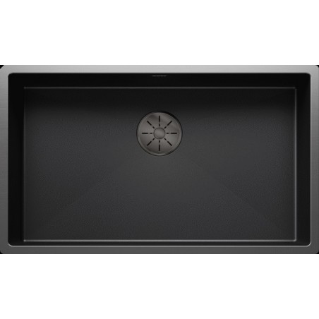 BLANCO CLARON 700-U InFino DARK STEEL EDITION INOX 18/10, ugradbeni sudoper bez dalj.upr. 527835