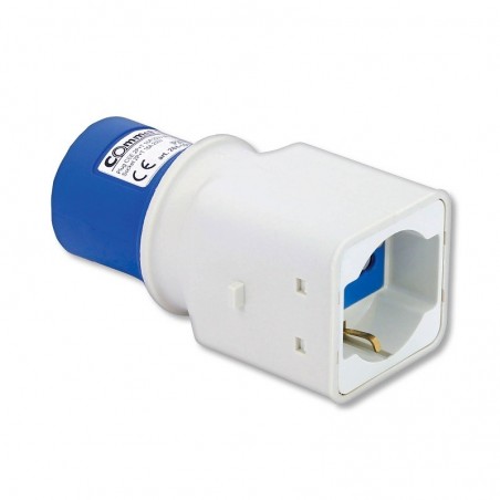 Commel Adapter CEE-Šuko/EURO/Italy 284-101