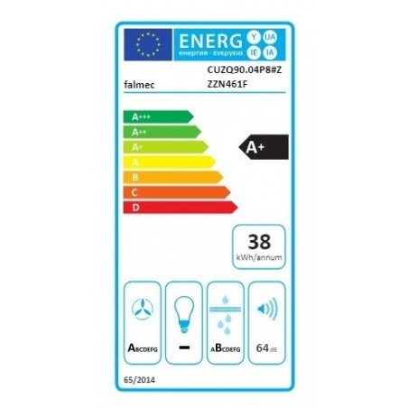 Falmec Quantum Pro Easy - 84 cm - 600 m 3 /h ploča za kuhanje sa integriranom napom