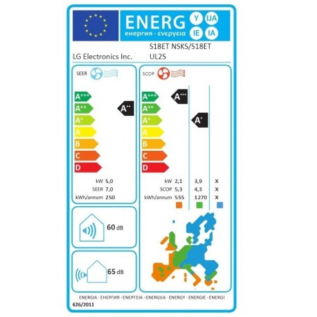 LG S18ET SET klima uređaj