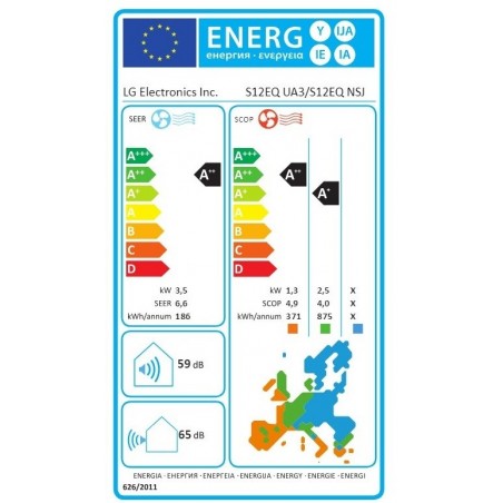 LG S12EQ SET klima uređaj, inverter