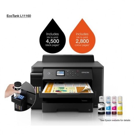 Epson inkjet printer EcoTank L11160 A3