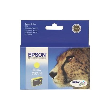 Epson tinta T0714 (žuta)