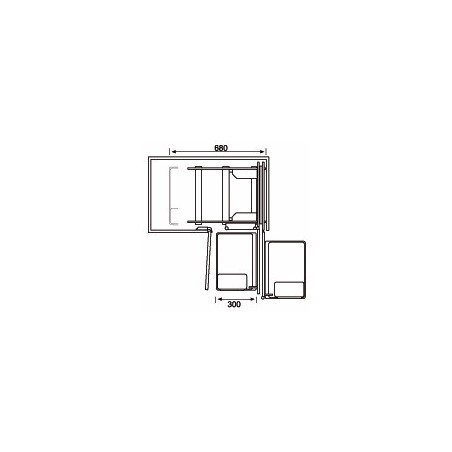Kutna košara soft SOUS-CHEF 070445R1PZ