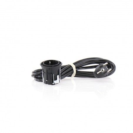 EVOline One utičnica crna, promjer 59 mm